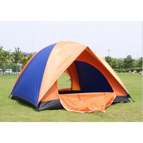 Outdoor Camping Tent Four People Double Door double layer Tent Waterproof Tourism Camping Tent UD16022 